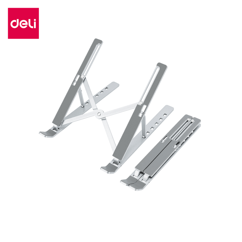 แท่นวางโน้ตบุ๊ก DELI VS6111-GR-01 สีเทา_0